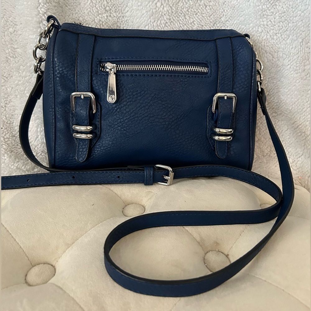 50%offw❤️ Liz Claiborne | Navy Blue Crossbody Bag. 11”PURSE-SALE was $60 p1
